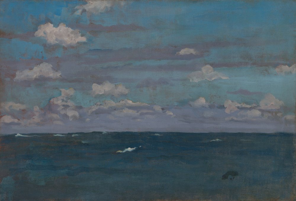 Violet and Silver—The Deep Sea by James McNeill Whistler